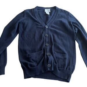 Crewcuts Boys Navy Blue Cardigan Sweater - Size 10